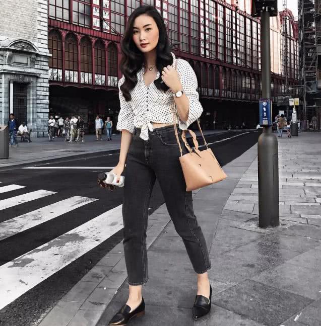 身高158的网红博主,靠衣品穿出了1米7的高妹感!