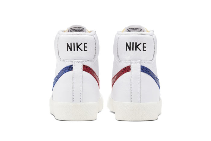 Nike Blazer Mid '77 Vintage红蓝蛇纹LOGO曝光