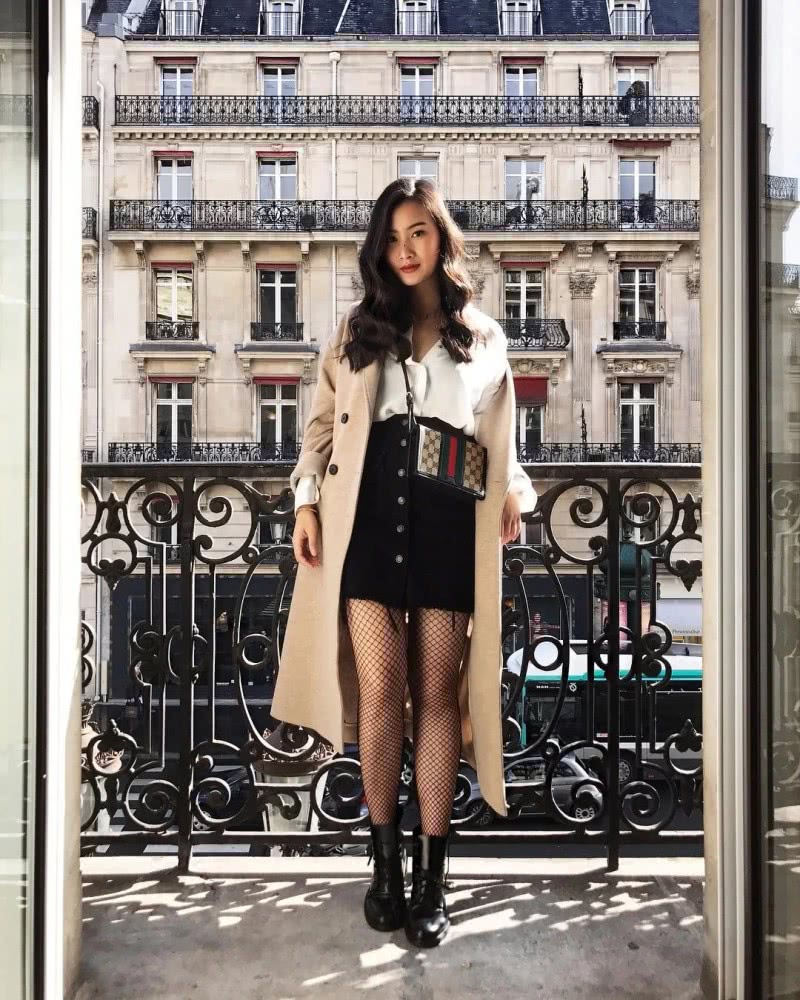 身高只有158CM腿还粗的时尚博主，却靠穿搭火出圈