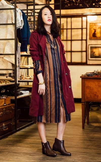 日系装只有可爱风?NO!早春穿搭文艺风利落风都很撩!