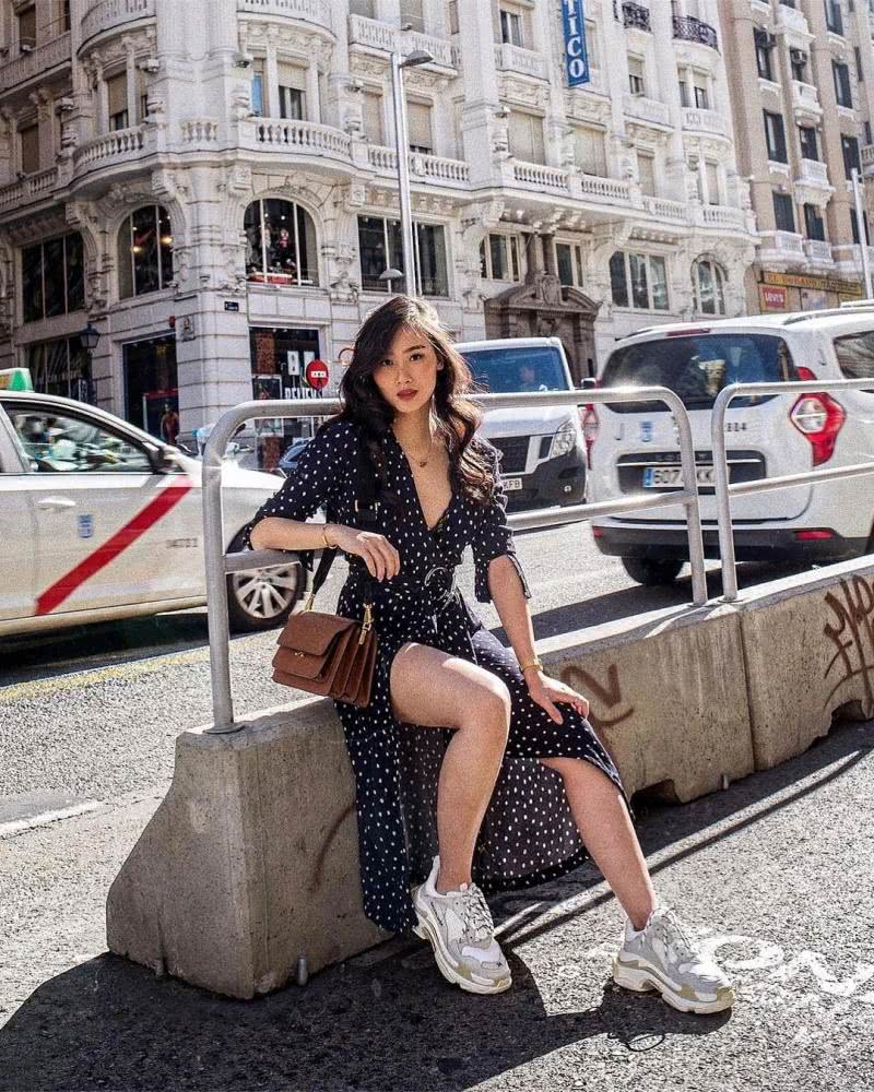 身高158的网红博主,靠衣品穿出了1米7的高妹感!