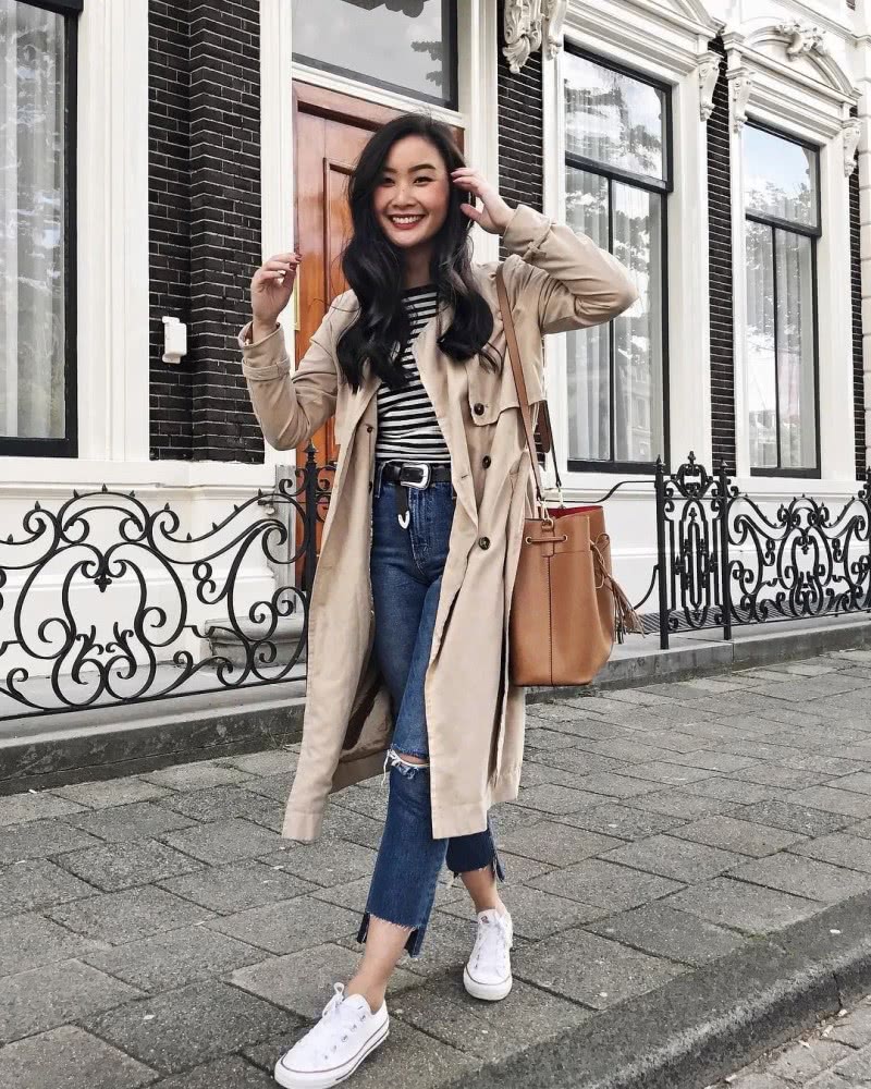 身高只有158CM腿还粗的时尚博主，却靠穿搭火出圈