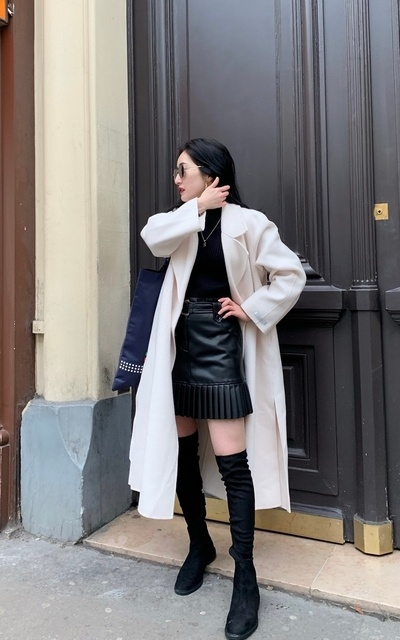 日系装只有可爱风?NO!早春穿搭文艺风利落风都很撩!