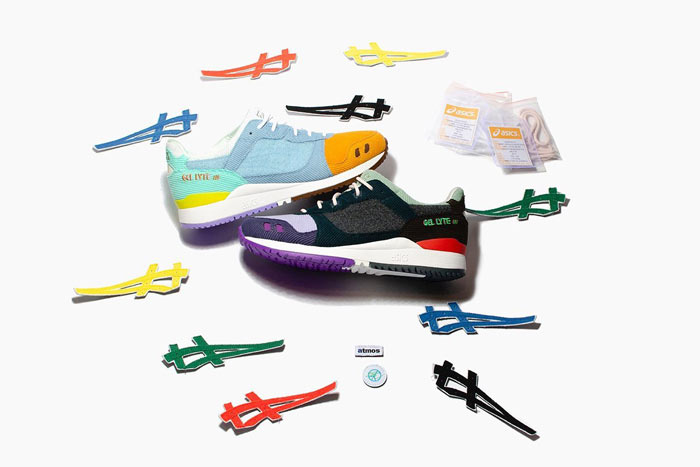 Sean Wotherspoon和atmos及ASICSTIGER Gel-Lyte 3三方联名鞋