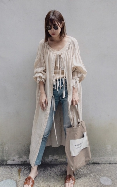 日系装只有可爱风?NO!早春穿搭文艺风利落风都很撩!