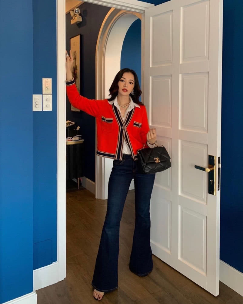 越南杨幂成华为代言人,黑寡妇同款火辣身材,私服穿搭更是性感惹火