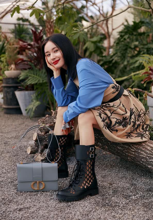 王子文春季造型让人心动,柔情造型倍感温柔