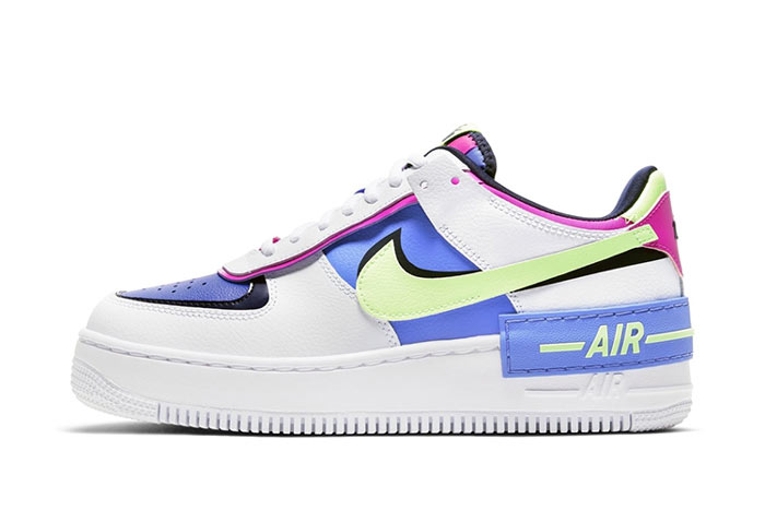 耐克Air Force 1 “Shadow”多彩拼接空军一号鞋款 耐克Air Force 1 “Shadow”多彩拼接空军一号鞋款曝光