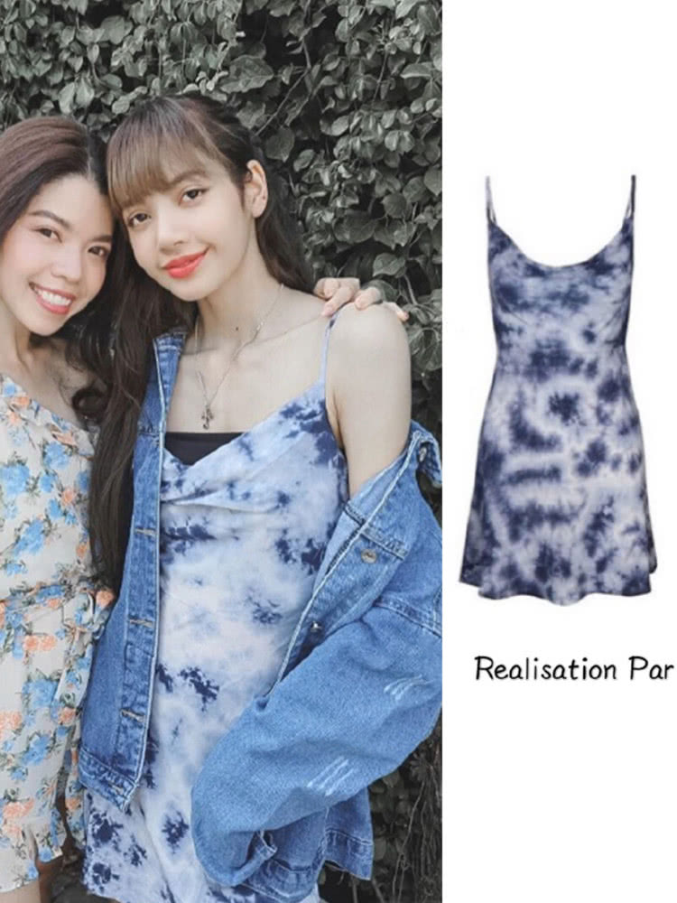 LISA爱上吊带裙，连换两套造型，你喜欢哪款？