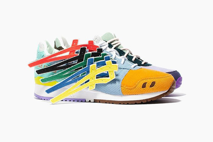 Sean Wotherspoon和atmos及ASICSTIGER Gel-Lyte 3三方联名鞋