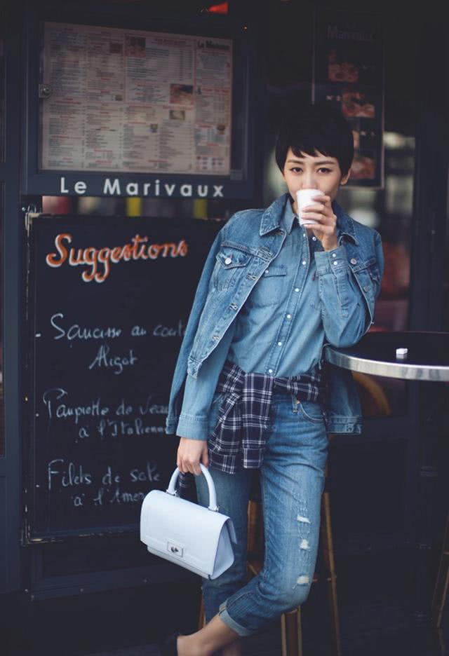 王鸥大胆挑战“男人头”造型,结果又飒又帅