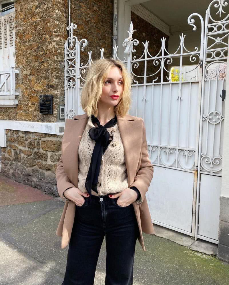 法国时尚博主穿搭示范，10款经典法式时装搭配，简约时髦又撩人