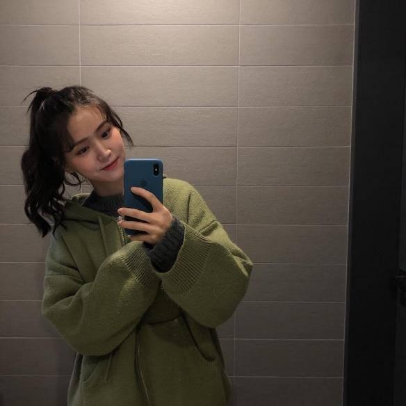 吃定了这个颜！甜美容颜清纯风，网友心目中的女友系正妹