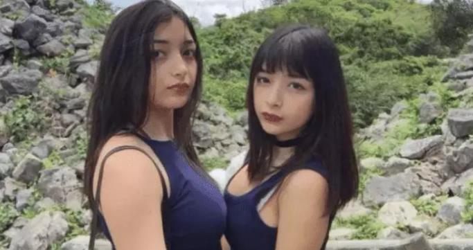 日本00后混血姐妹花走红,天使和魔鬼结合体,被网友称“人间尤物”!