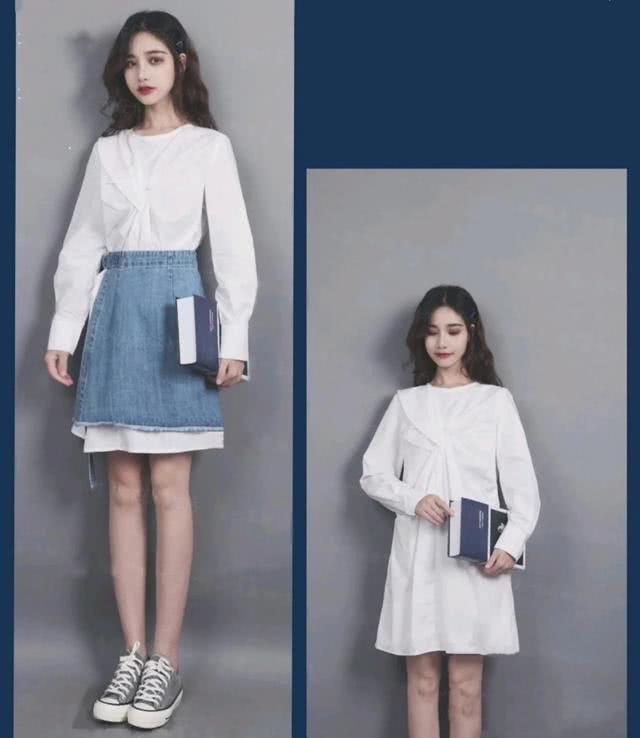 长衬衫怎么穿？看下面这些时尚潮人这样搭，时髦又高级！