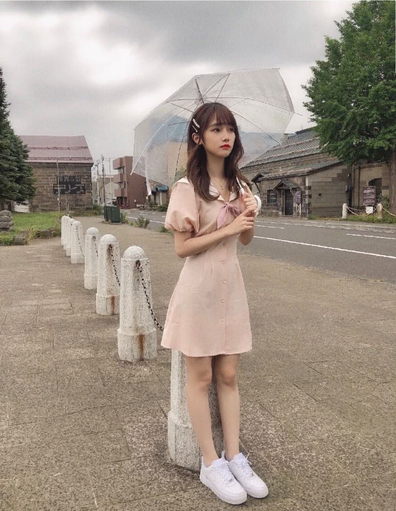 日系漫画少女宋昕冉,私服像一个洋娃娃,这也太可爱了吧