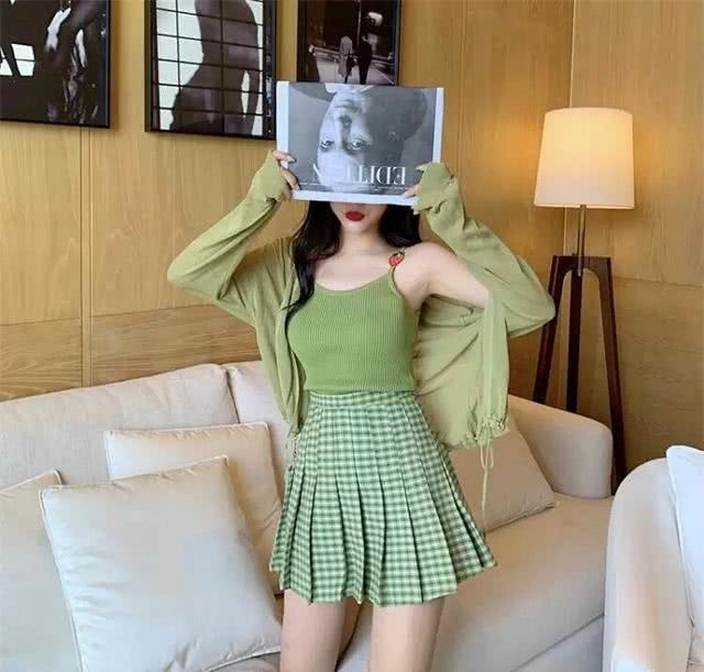 一抹“绿”当初夏靓丽GIRL,清爽可人还高级!