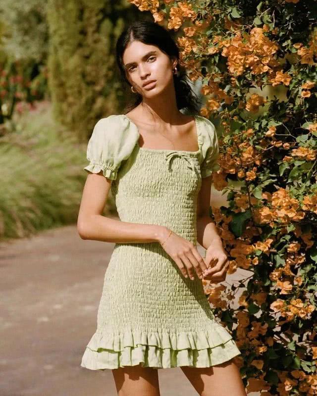 一抹“绿”当初夏靓丽GIRL,清爽可人还高级!