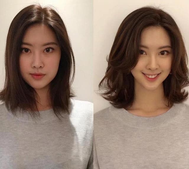 2020年流行清爽“LOB发”,好搭衣服