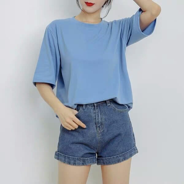 这个季节必不可少,一个系列简单纯色T恤让你清凉一夏