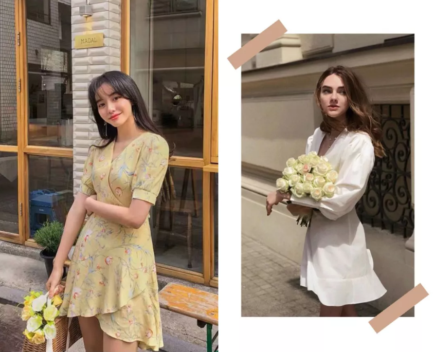 能让120斤瞬间看起来只有90斤的桔梗裙在2020终于火了!