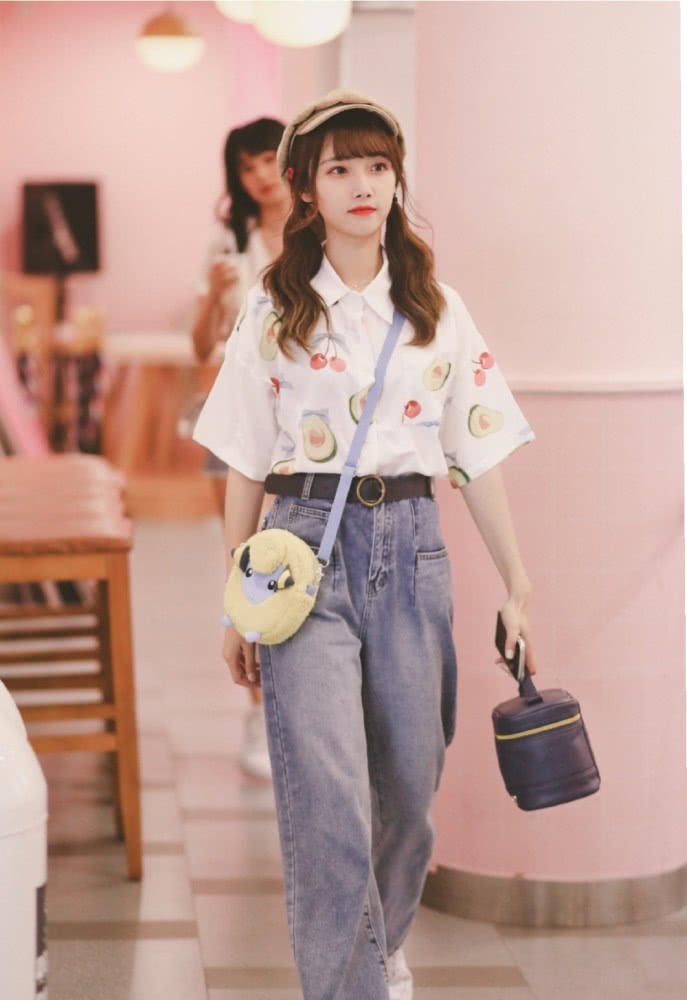 日系漫画少女宋昕冉，私服像一个洋娃娃，这也太可爱了吧