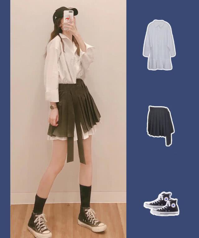 长衬衫怎么穿？看下面这些时尚潮人这样搭，时髦又高级！