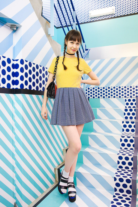 日本街拍 街头流行古怪风格