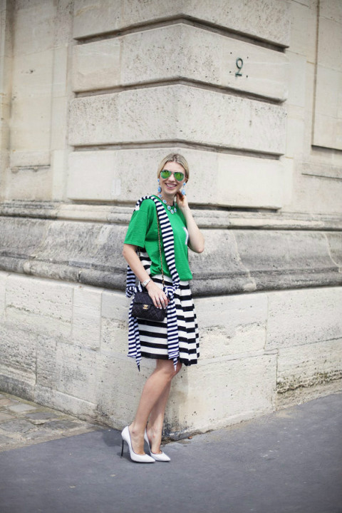 街拍2013高级定制时装周场外潮人秀