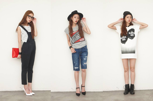 街头味十足的率性搭配。Moussy August 2013 Lookbook