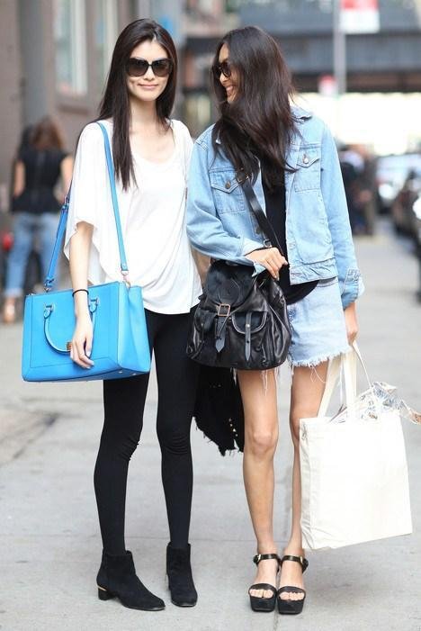 欧美街拍之闺蜜篇 体验不一样的时尚风情