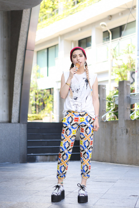 街拍日本潮人多变时尚风格