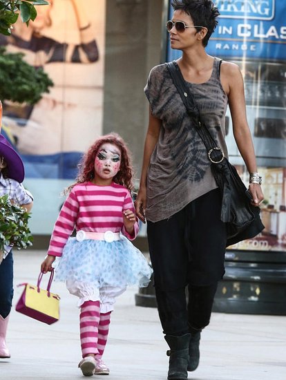 街拍“星二代”们的万圣节超萌装扮