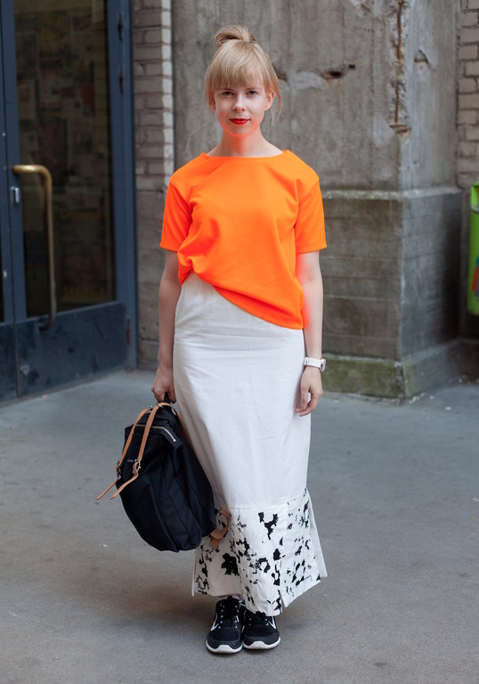 2013年9月赫尔辛基潮人街拍 早秋穿衣风格抢先看