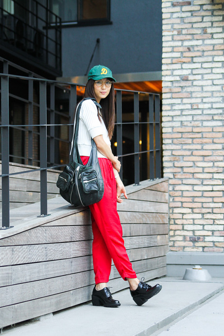 日本潮人时尚街拍 型男靓女们的街头风格演绎