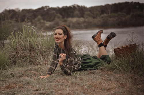 清新可爱的阳光女孩。Elle-May Leckenby搭配志