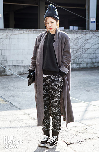 2014年1月韩国时尚街拍 实用性与时尚潮流相结合