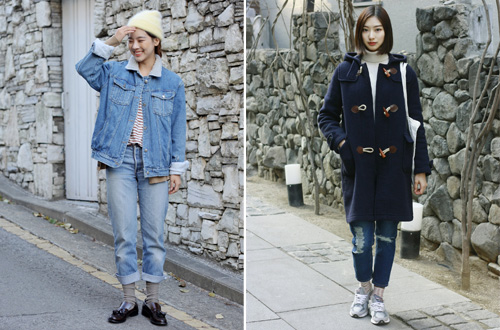 首尔潮人街拍 别样的风情