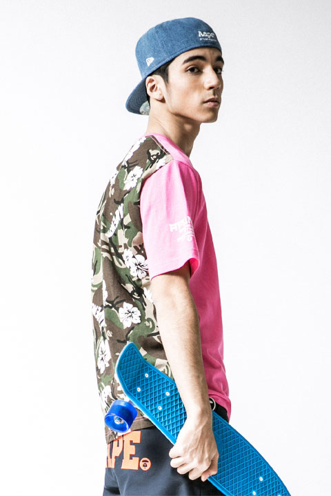 不容错过的街头单品 AAPE 2014夏季系列造型搭配
