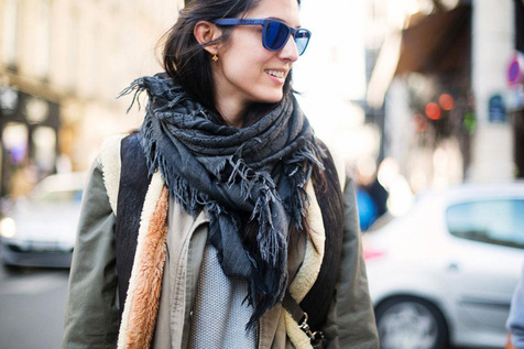 巴黎潮人街拍 重在细节