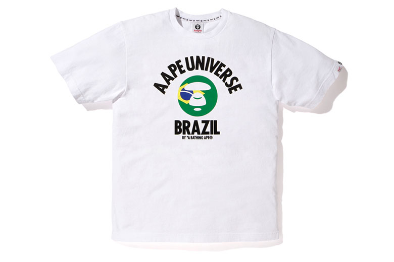 小猿人的世界杯 AAPE by A Bathing Ape 2014 世界杯主题系列单品