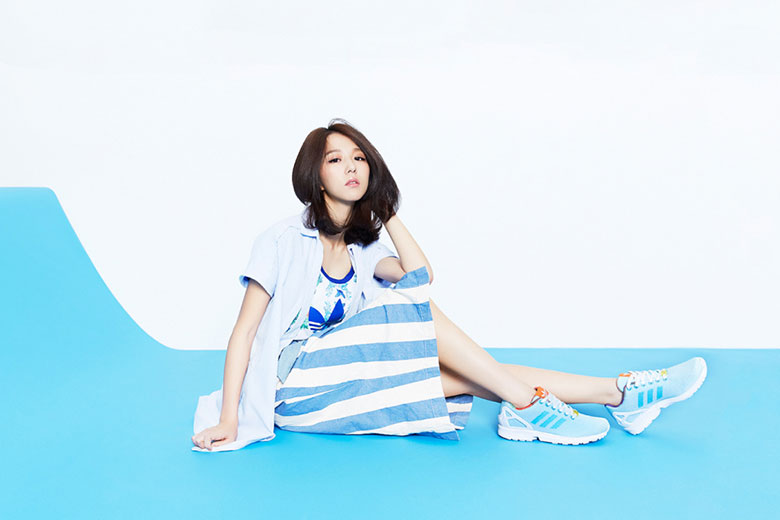 小清新 Keedan: adidas Originals ZX Flux 邵雨薇造型特辑