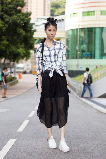 Style with check! 初秋格子穿搭术