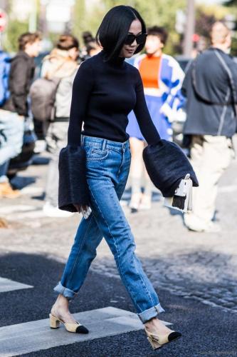 欧美街拍 最气场还是经典全黑