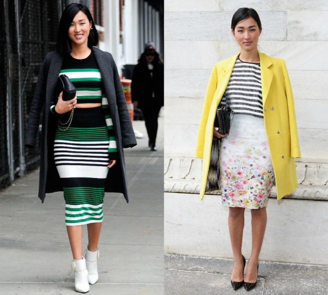 娇小女孩必学!看欧美潮女穿出名模气势