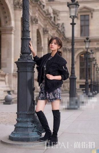 陈妍希街拍 越来越有女人味