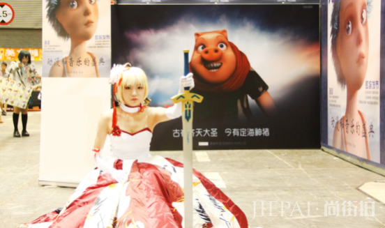定海神猪惊艳亮相重庆A3动漫展,新形象引发热议
