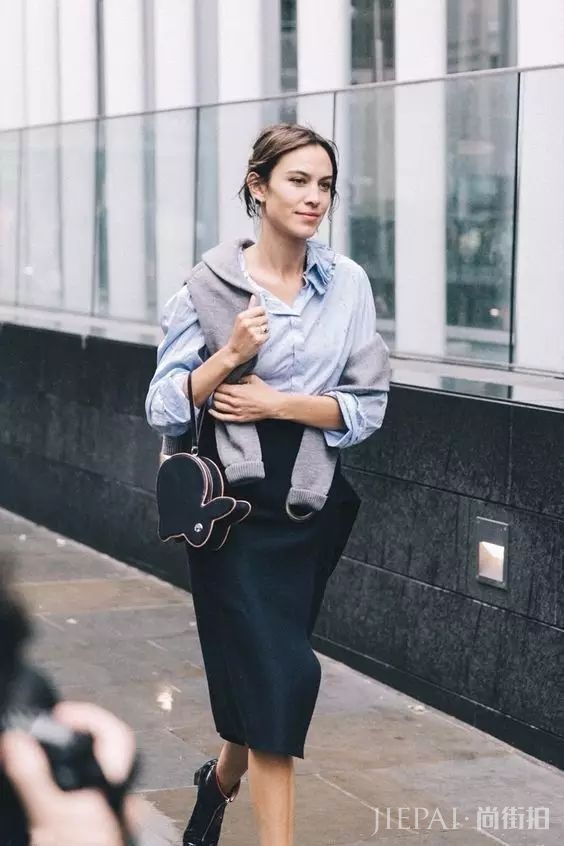 初秋不穿这一套就白过了!腿粗的妹纸尤其适合!