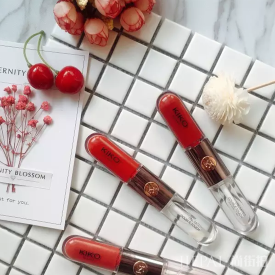 kiko双头唇釉怎么涂 轻松打造斩男咬唇妆