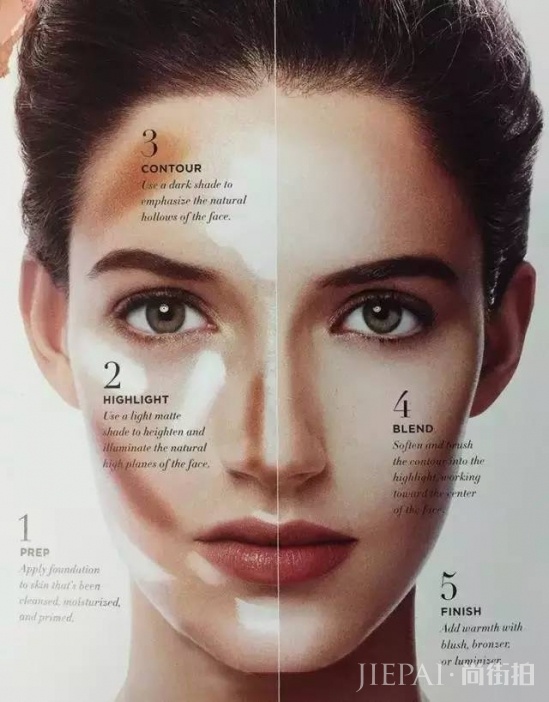 怎样化妆显脸小 化妆只要化对美颜和小脸一起拥有